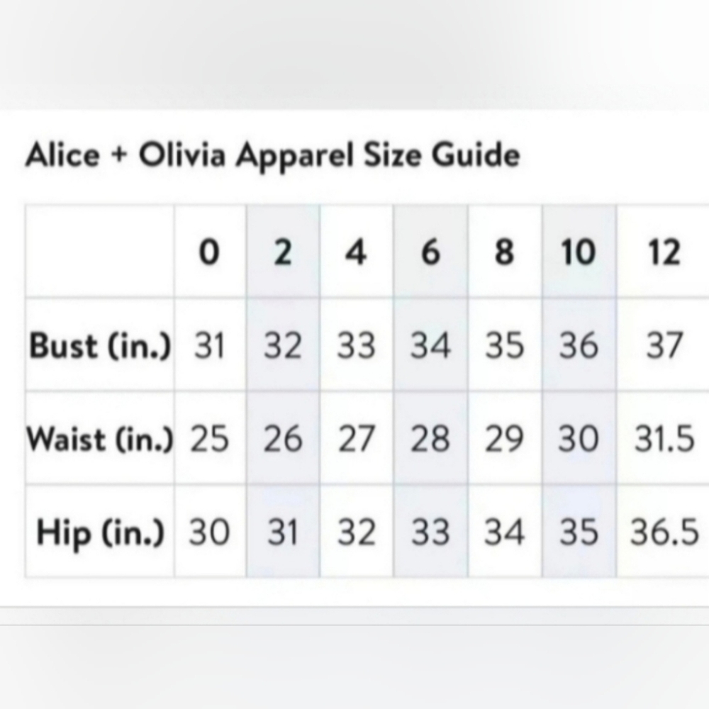 Alice + OliviaJinny Striped High/Low Flared Pants Size 4 - Picture 9 of 9